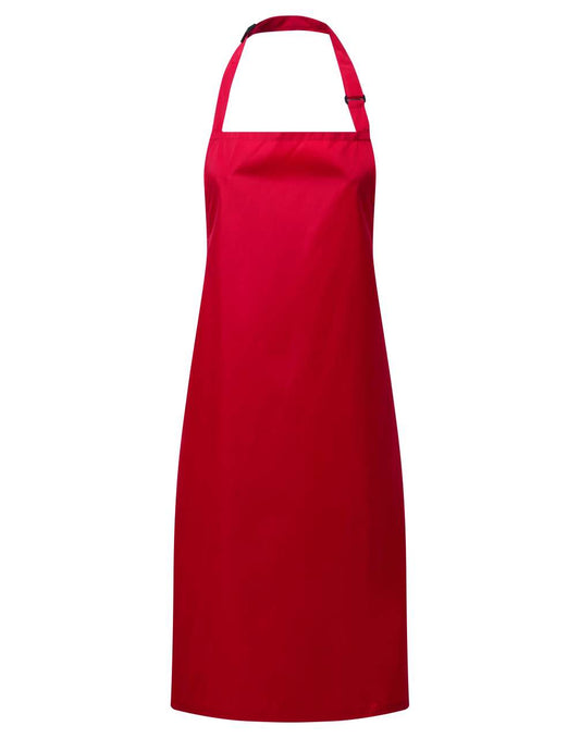 WATERPROOF BIB APRON - Red - Main