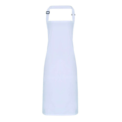 WATERPROOF BIB APRON - White - colorimageurl