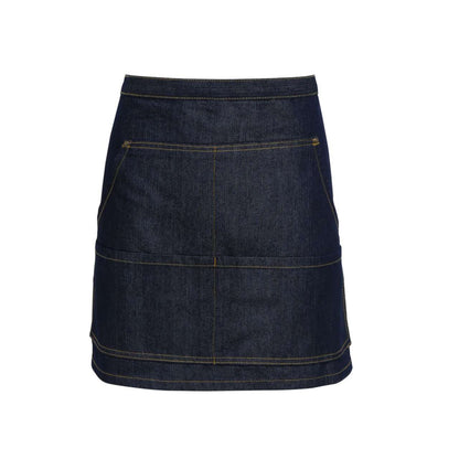 JEANS STITCH DENIM WAIST APRON - Indigo Denim - Main