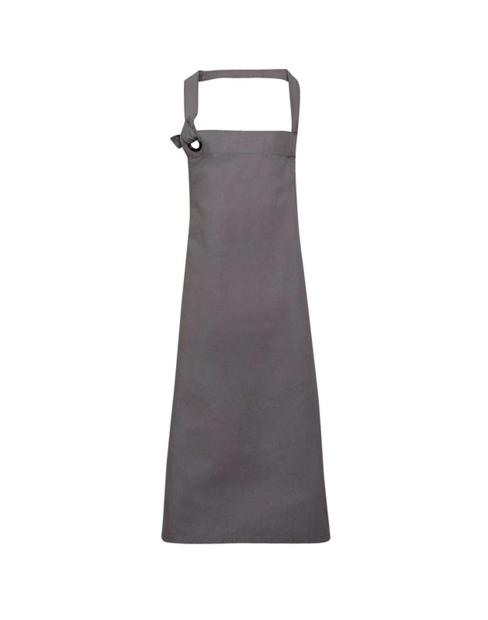 'CALIBRE' HEAVY COTTON CANVAS BIB APRON - Dark Grey - Main