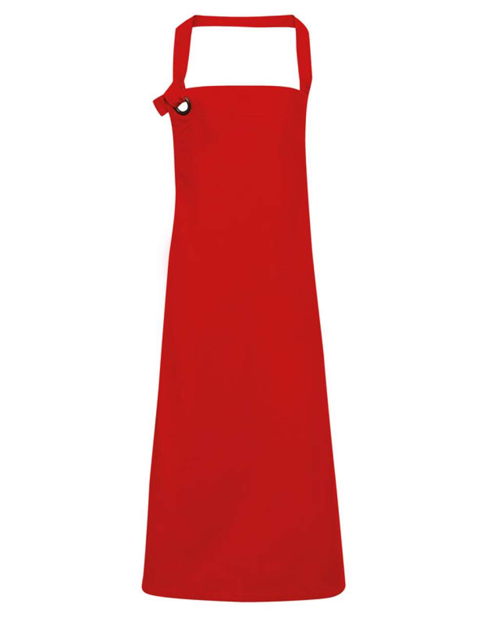 'CALIBRE' HEAVY COTTON CANVAS BIB APRON - Red - Main
