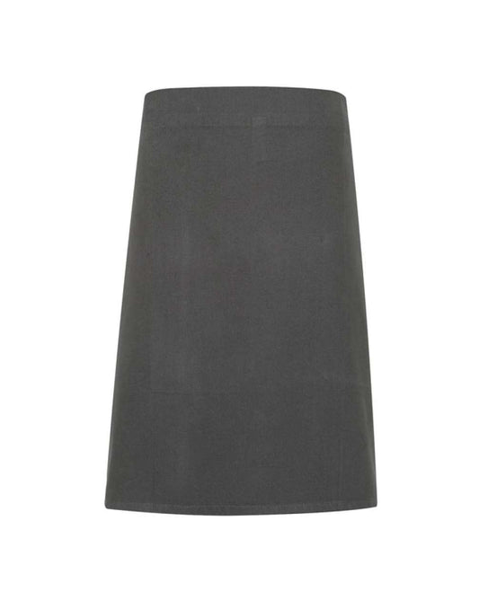'CALIBRE' HEAVY COTTON CANVAS WAIST APRON - Dark Grey - Main