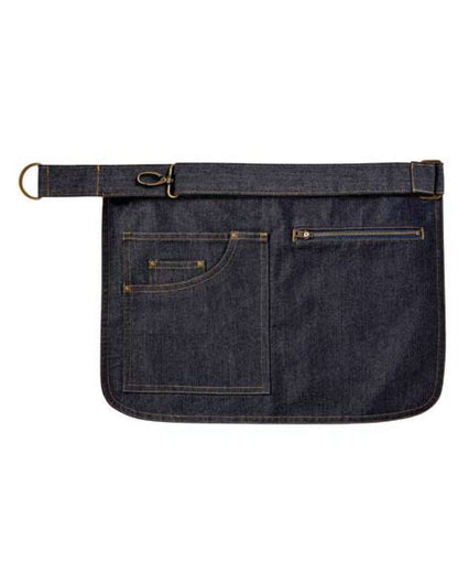 'METRO' UTILITY HIP APRON - Indigo Denim - colorimageurl