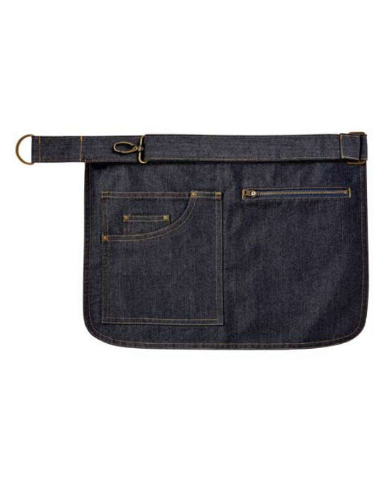 'METRO' UTILITY HIP APRON - Indigo Denim - colorimageurl