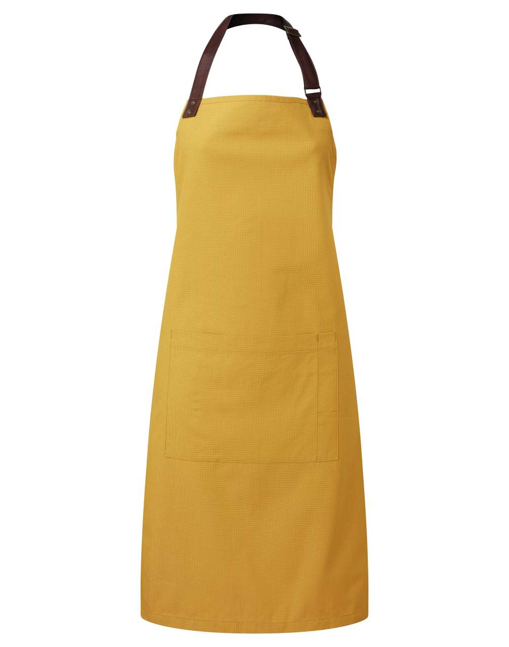 'ANNEX' OXFORD BIB APRON - Mustard