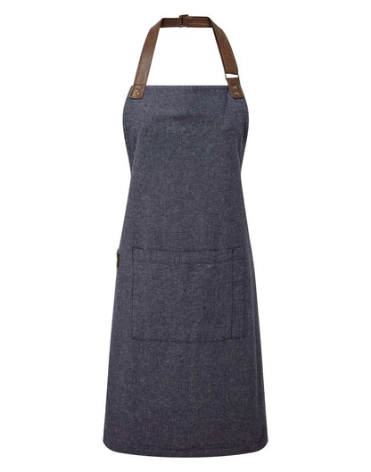 'ANNEX' OXFORD BIB APRON - Navy