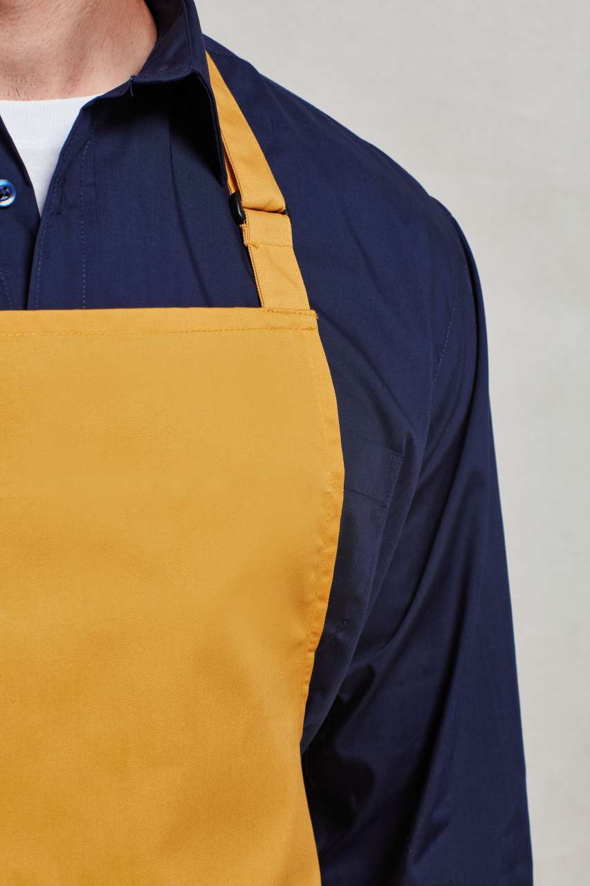 'COLOURS COLLECTION’ BIB APRON - Steel - Additional