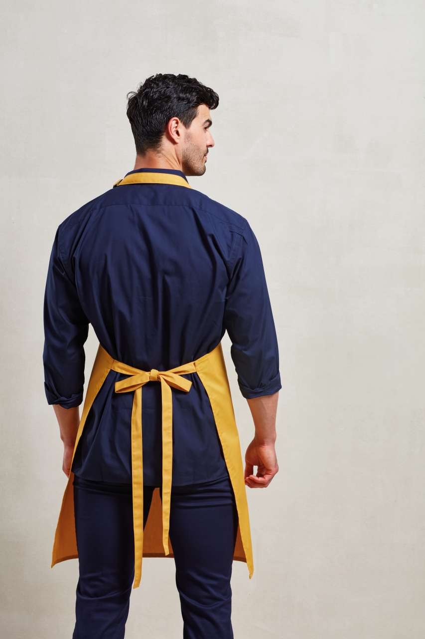 'COLOURS COLLECTION’ BIB APRON - Steel - Additional