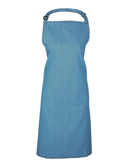'COLOURS COLLECTION’ BIB APRON - Blue Denim - Main