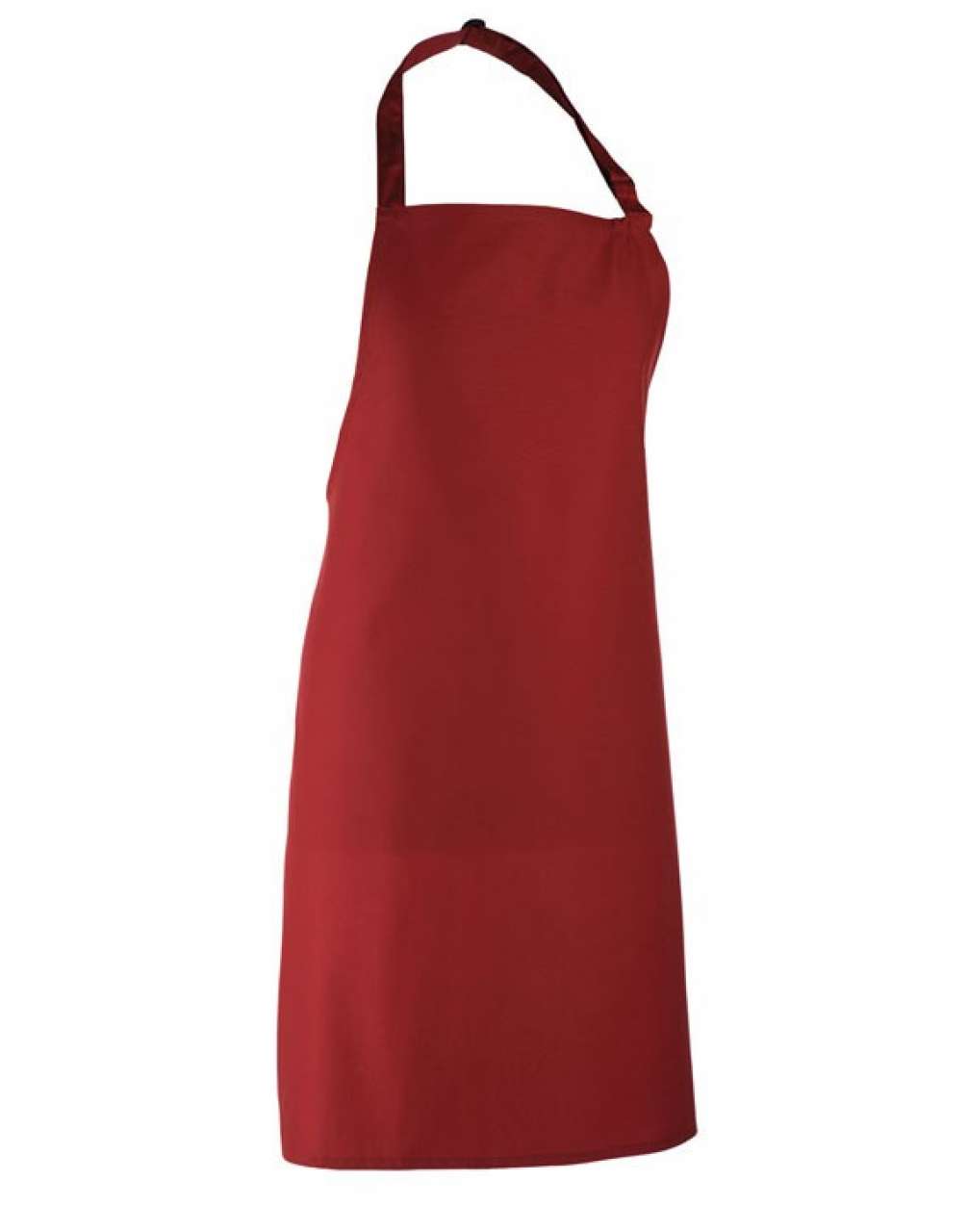 'COLOURS COLLECTION’ BIB APRON - Burgundy - Main