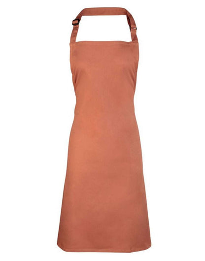 'COLOURS COLLECTION’ BIB APRON - Chestnut - Main