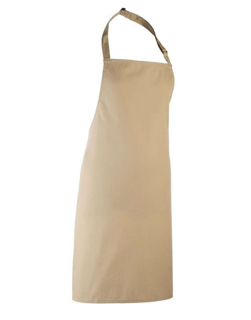 'COLOURS COLLECTION’ BIB APRON - Khaki - Main