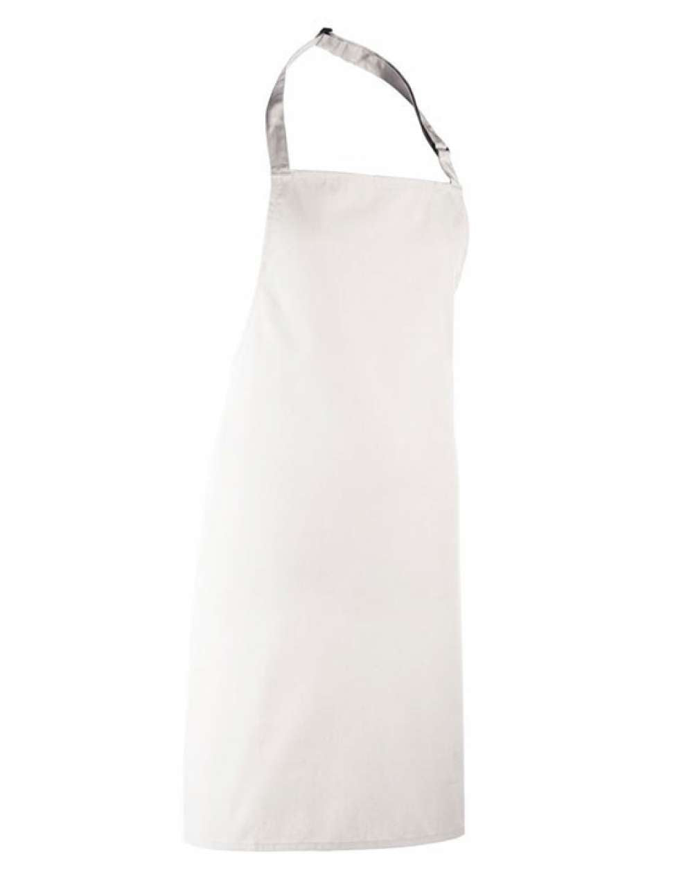 'COLOURS COLLECTION’ BIB APRON - White - Main