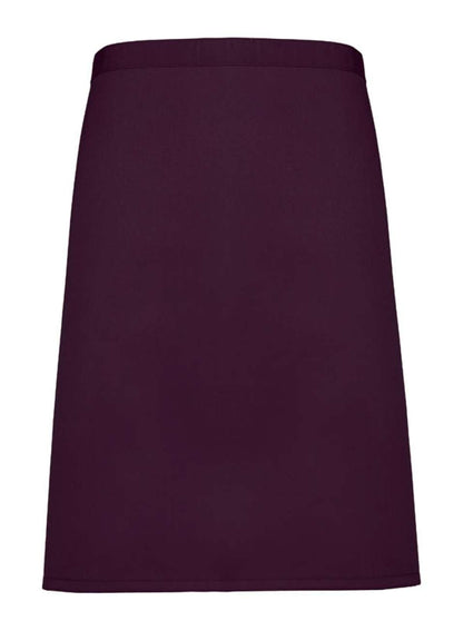 'COLOURS COLLECTION’ MID LENGTH APRON - Aubergine - Main