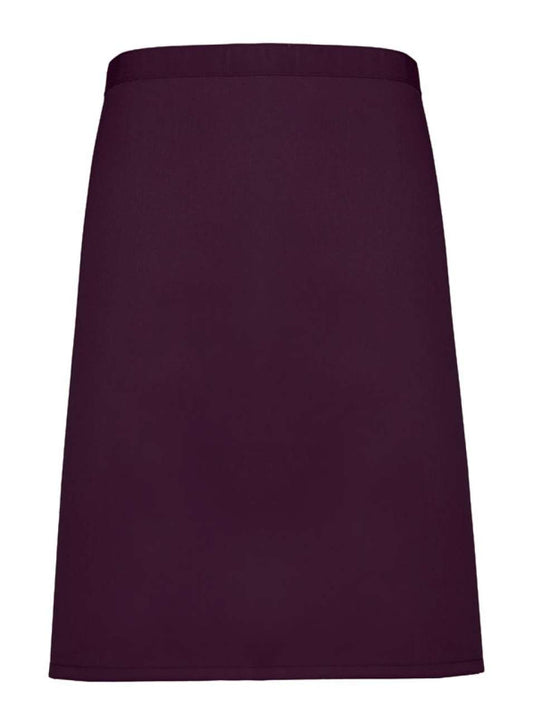 'COLOURS COLLECTION’ MID LENGTH APRON - Aubergine - Main