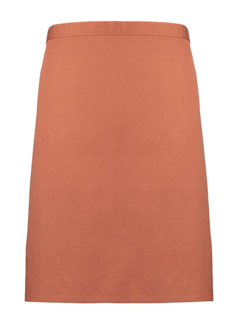 'COLOURS COLLECTION’ MID LENGTH APRON - Chestnut - Main