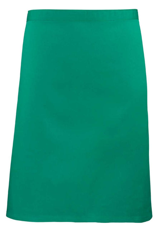 'COLOURS COLLECTION’ MID LENGTH APRON - Emerald - Main