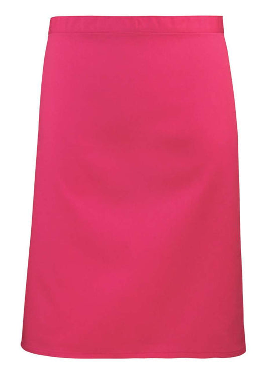 'COLOURS COLLECTION’ MID LENGTH APRON - Hot Pink - Main