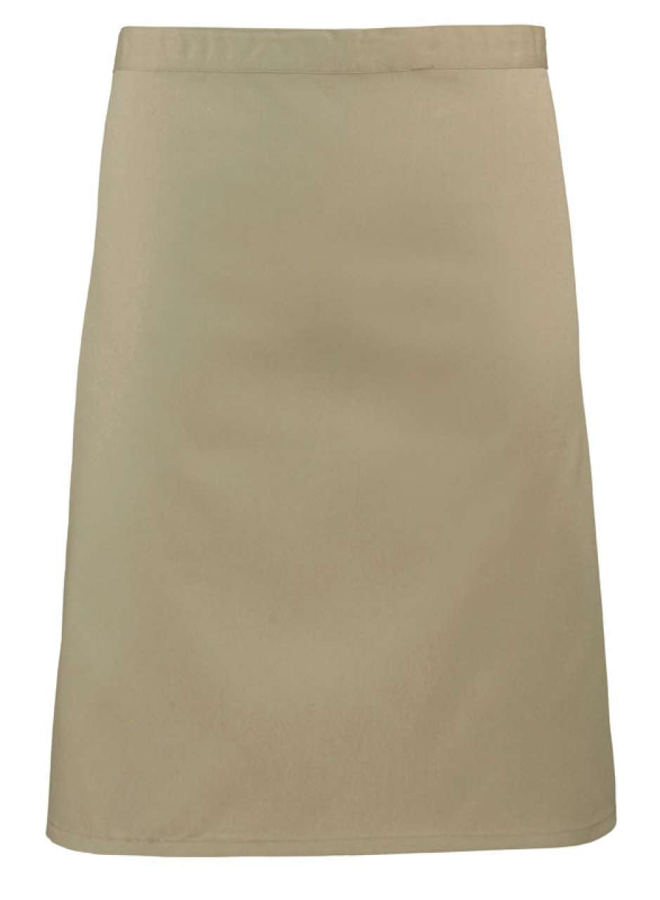 'COLOURS COLLECTION’ MID LENGTH APRON - Khaki - Main