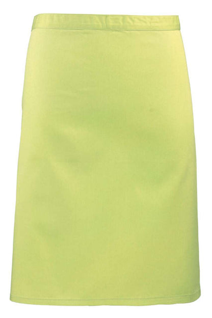 'COLOURS COLLECTION’ MID LENGTH APRON - Lime - Main