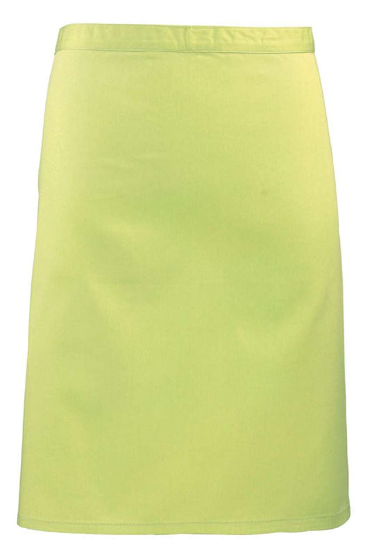 'COLOURS COLLECTION’ MID LENGTH APRON - Lime - Main