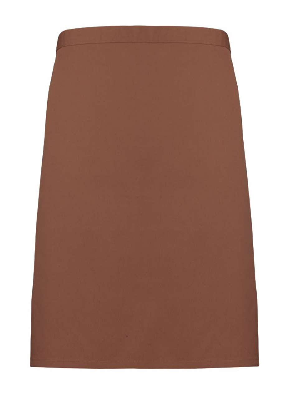 'COLOURS COLLECTION’ MID LENGTH APRON - Mocha - Main
