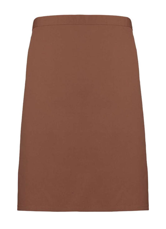 'COLOURS COLLECTION’ MID LENGTH APRON - Mocha - Main