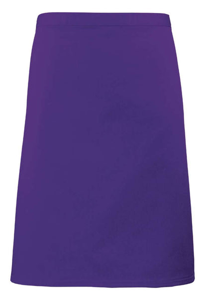 'COLOURS COLLECTION’ MID LENGTH APRON - Purple - Main