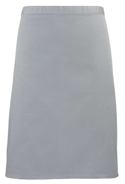 'COLOURS COLLECTION’ MID LENGTH APRON - Silver - Main