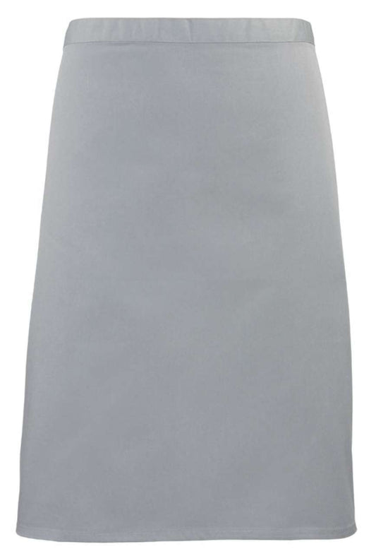 'COLOURS COLLECTION’ MID LENGTH APRON - Silver - Main