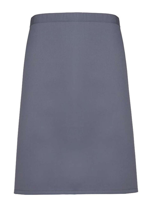 'COLOURS COLLECTION’ MID LENGTH APRON - Steel - Main