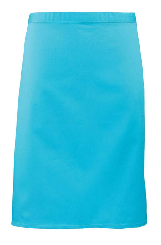 'COLOURS COLLECTION’ MID LENGTH APRON - Turquoise - Main