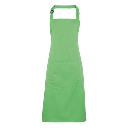 'COLOURS COLLECTION’ BIB APRON WITH POCKET - Apple - Main