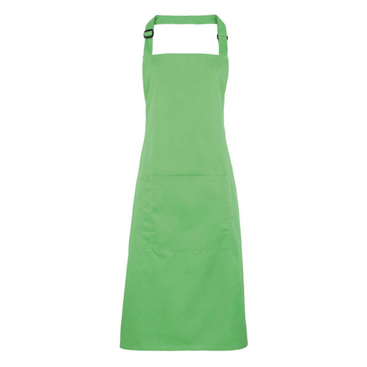'COLOURS COLLECTION’ BIB APRON WITH POCKET - Apple - Main