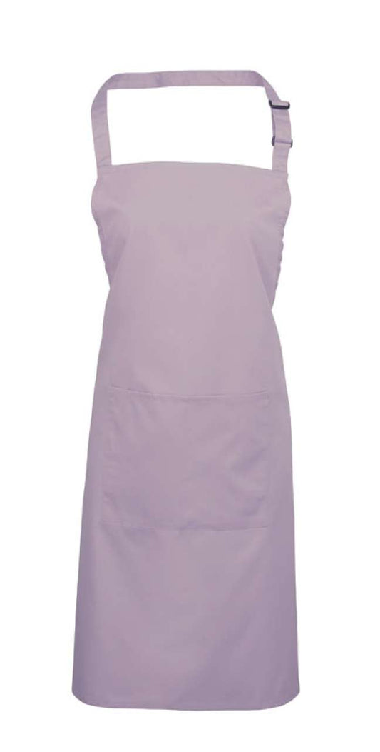 'COLOURS COLLECTION’ BIB APRON WITH POCKET - Lilac - Main