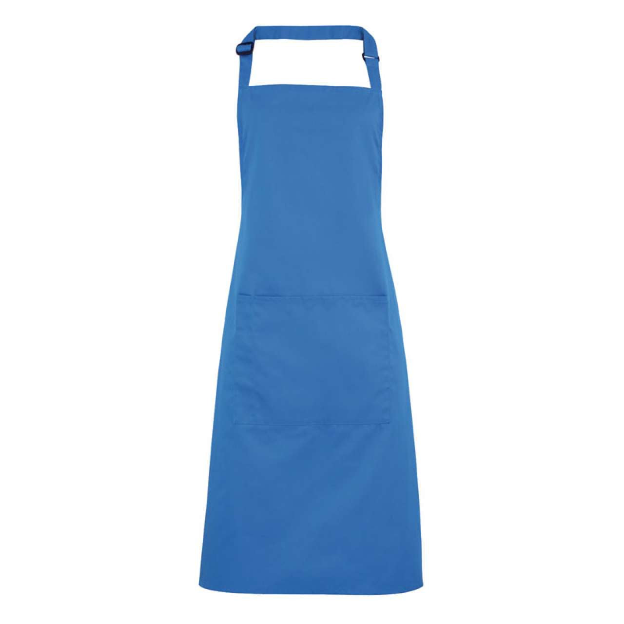 'COLOURS COLLECTION’ BIB APRON WITH POCKET - Sapphire - Main