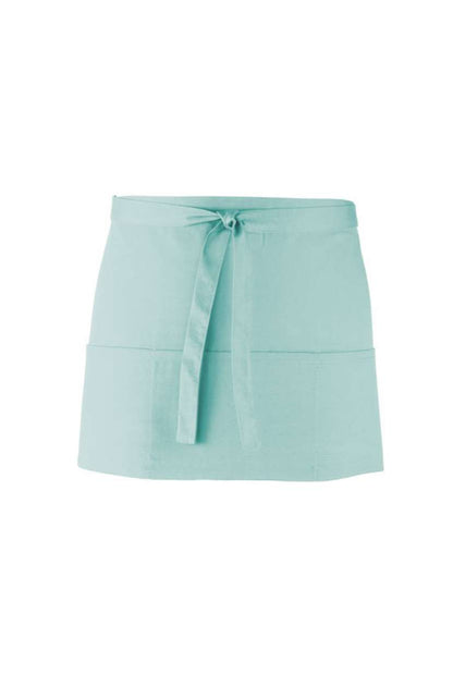 'COLOURS COLLECTION’ THREE POCKET APRON - Aqua - Main