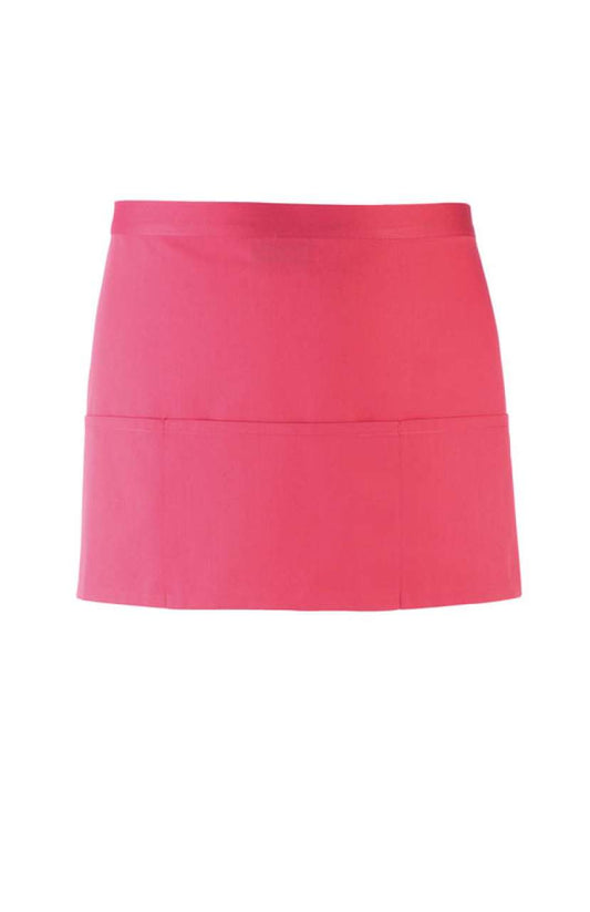 'COLOURS COLLECTION’ THREE POCKET APRON - Fuchsia - Main