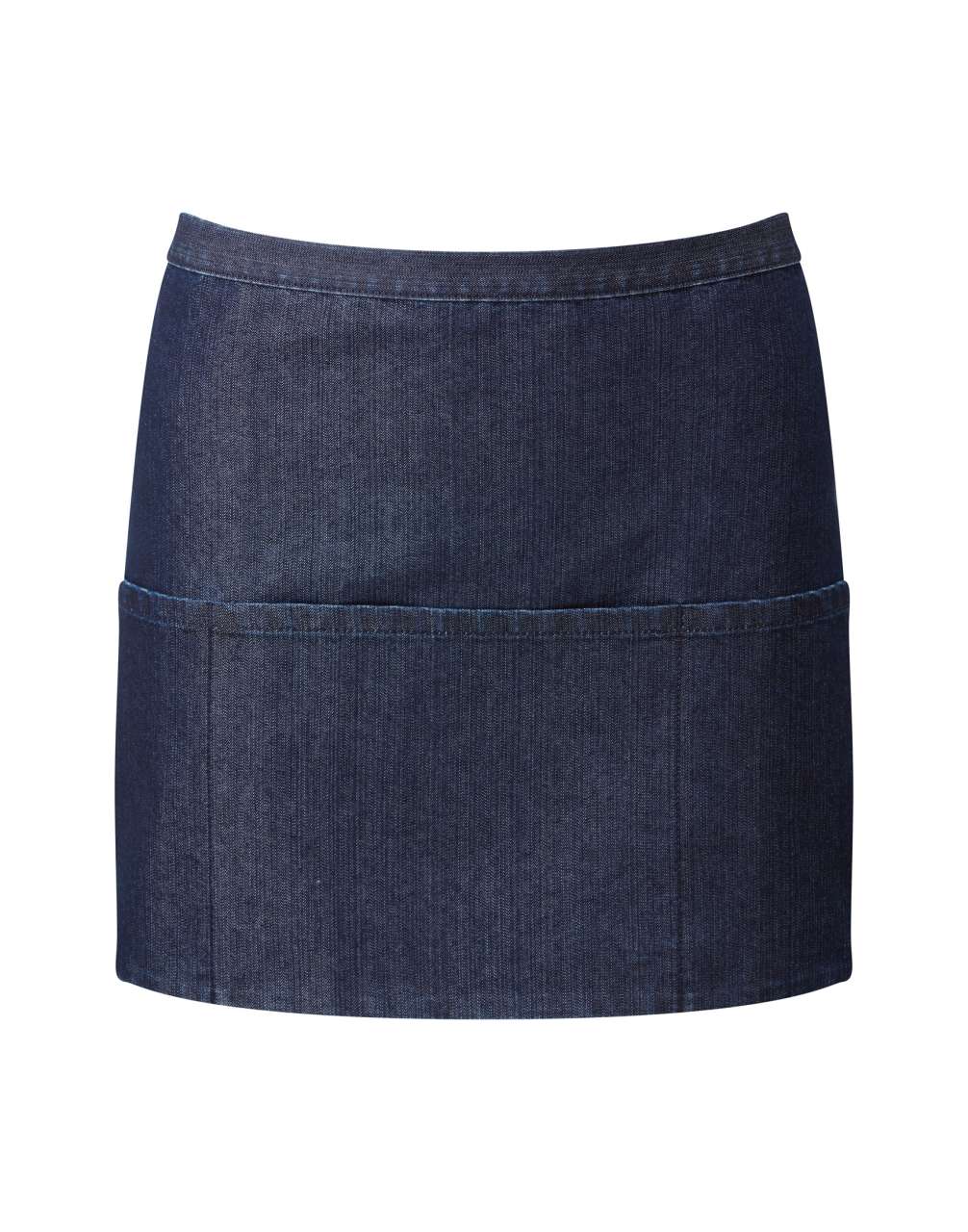 'COLOURS COLLECTION’ THREE POCKET APRON - Indigo Denim - Main