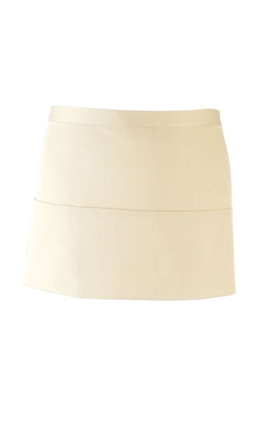 'COLOURS COLLECTION’ THREE POCKET APRON - Natural - Main