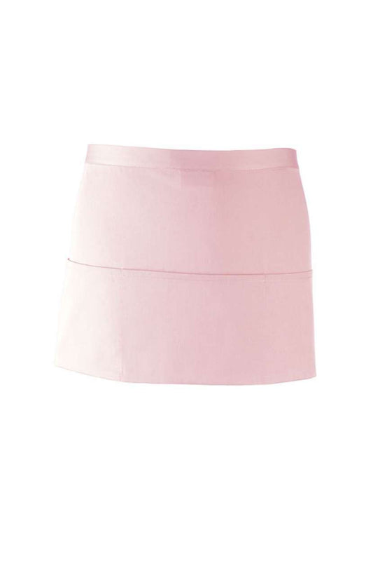 'COLOURS COLLECTION’ THREE POCKET APRON - Pink - Main