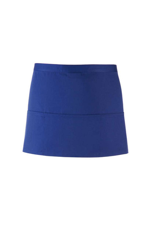 'COLOURS COLLECTION’ THREE POCKET APRON - Royal - Main