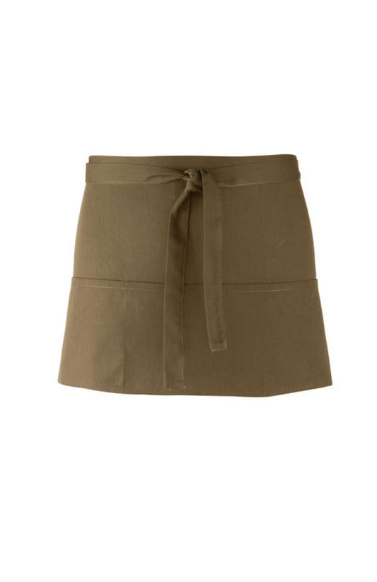 'COLOURS COLLECTION’ THREE POCKET APRON - Sage - Main