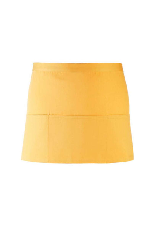 'COLOURS COLLECTION’ THREE POCKET APRON - Sunflower - Main