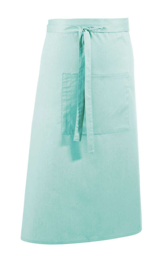 'COLOURS COLLECTION’ BAR APRON WITH POCKET - Aqua - Main
