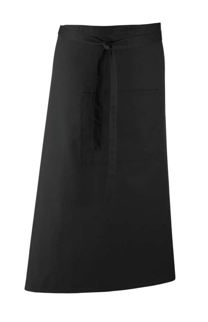 'COLOURS COLLECTION’ BAR APRON WITH POCKET - Black - Main