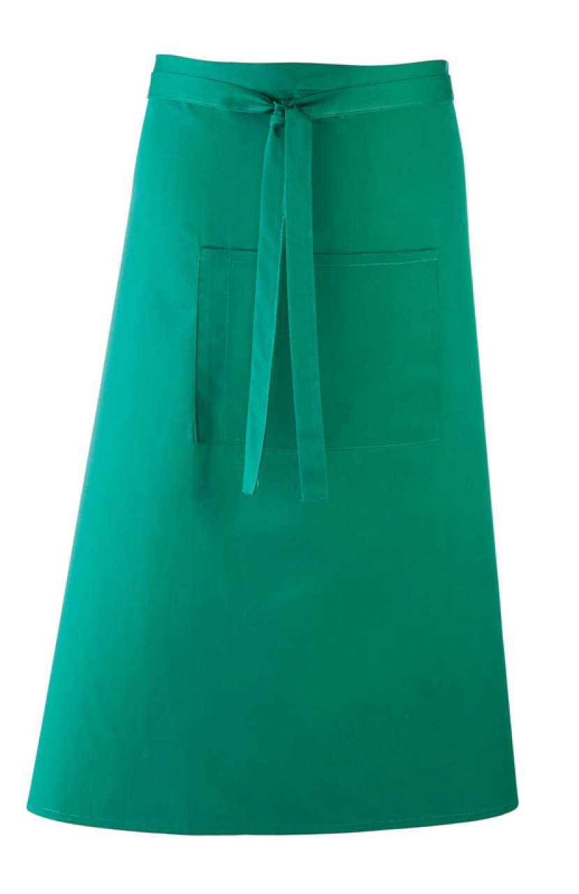 'COLOURS COLLECTION’ BAR APRON WITH POCKET - Emerald - Main