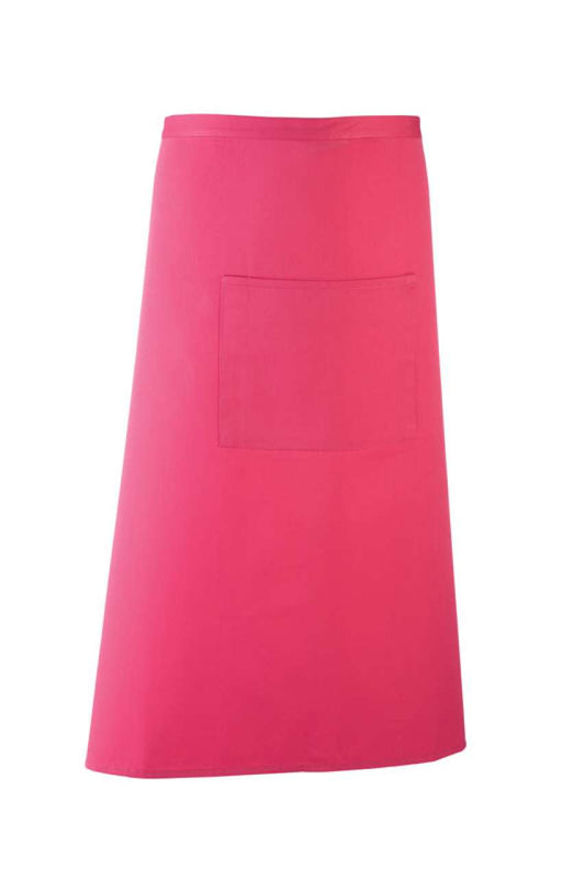 'COLOURS COLLECTION’ BAR APRON WITH POCKET - Hot Pink - Main