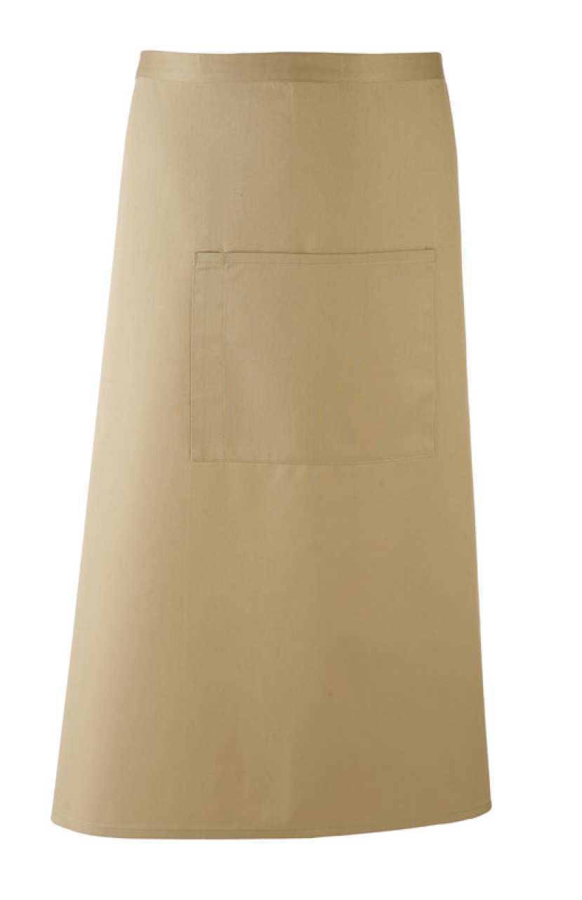 'COLOURS COLLECTION’ BAR APRON WITH POCKET - Khaki - Main