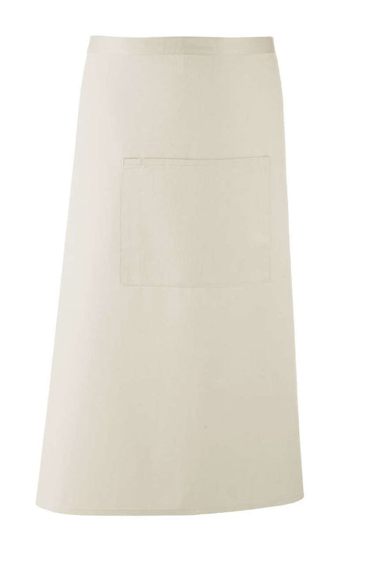 'COLOURS COLLECTION’ BAR APRON WITH POCKET - Natural - Main